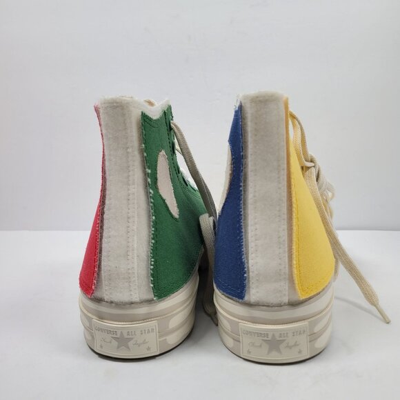 Converse Chuck 70 Hi Multi-Color Canvas Sneakers US Size Men's 11 Women's 13 NWB - Picture 6 of 12